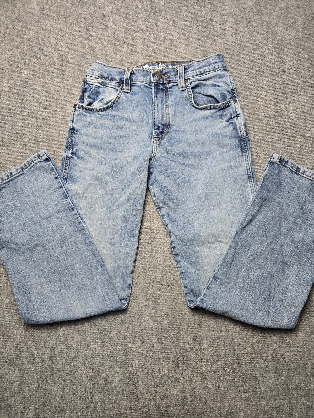 Wrangler Retro Jeans Boys 16 Regular Relaxed Bootcut Blue Western Cowboy